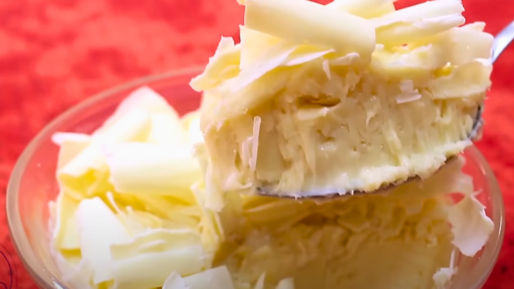 Mousse de Chocolate Branco