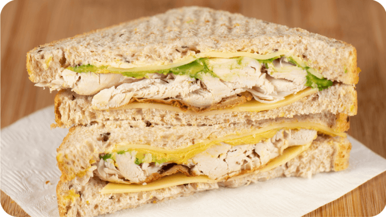 Receita de Sanduíche de frango grelhado