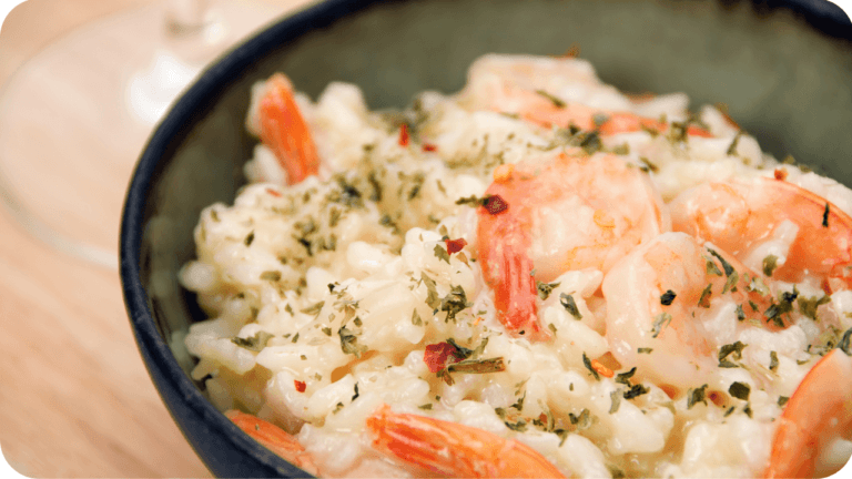 Risoto de Camarão