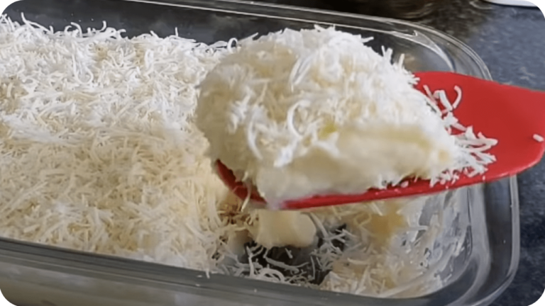 Sobremesa de coco fácil