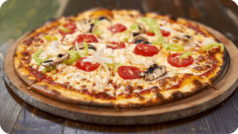 Pizza de Sardinha Simples