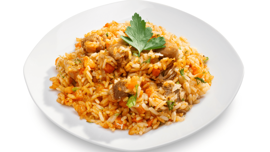 risoto de frango