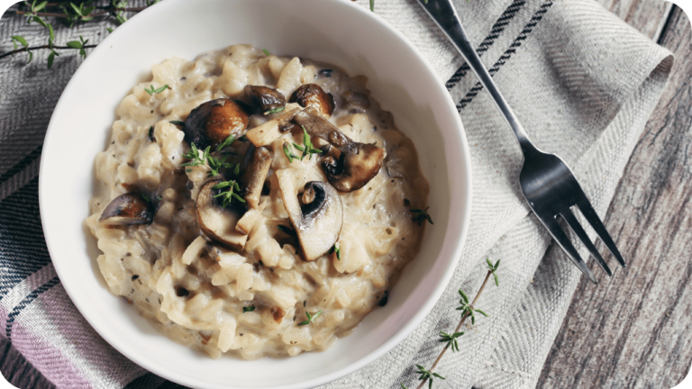 Risoto de Cogumelos