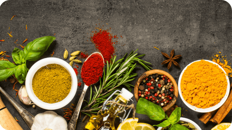 Temperos na Culinária