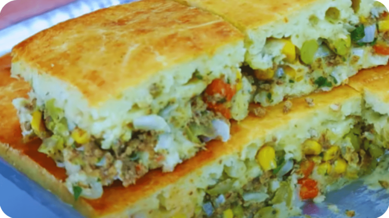 Torta de Sardinha de Liquidificador