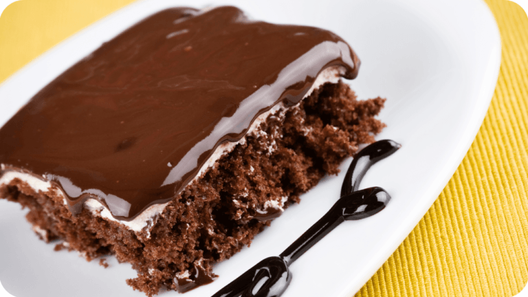 Bolo Gelado de Chocolate: