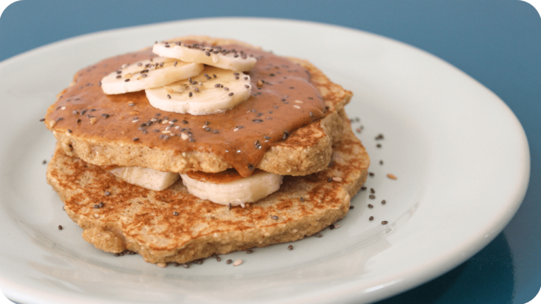 Panquecas de Banana e Aveia