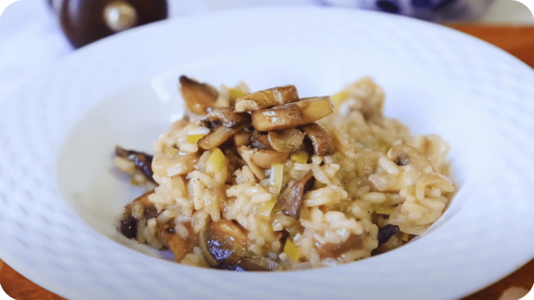 Risoto de Cogumelo