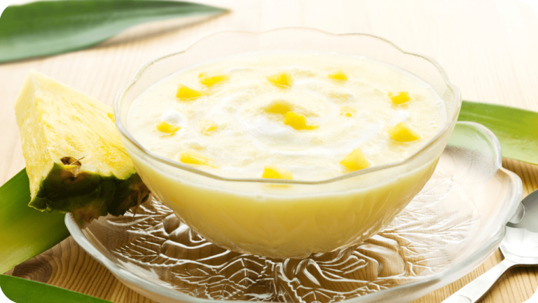 Sobremesa Cremosa de Abacaxi