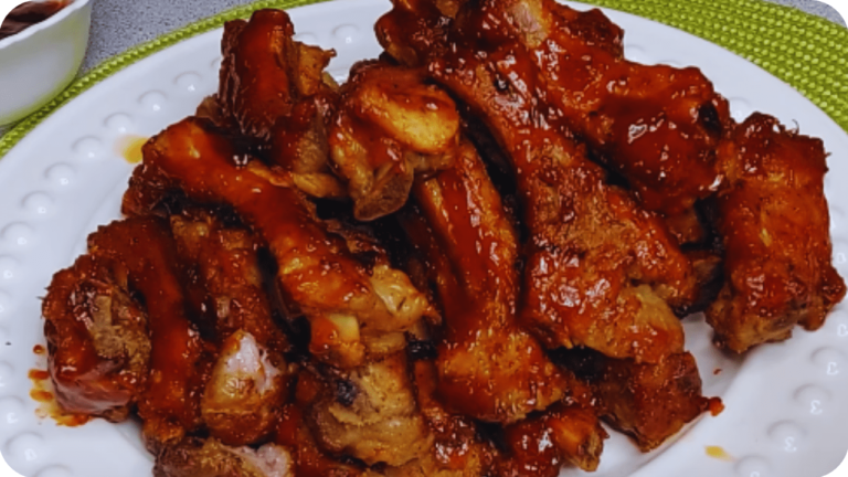 Costelinha de Porco Agridoce