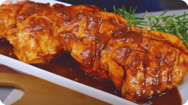 Frango no molho de laranja