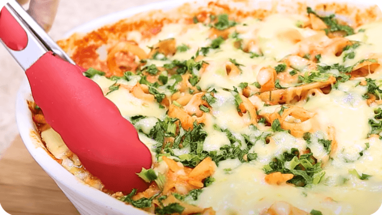 Macarrão Cremoso no Forno