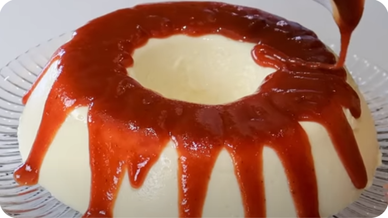 Pudim Romeu e Julieta