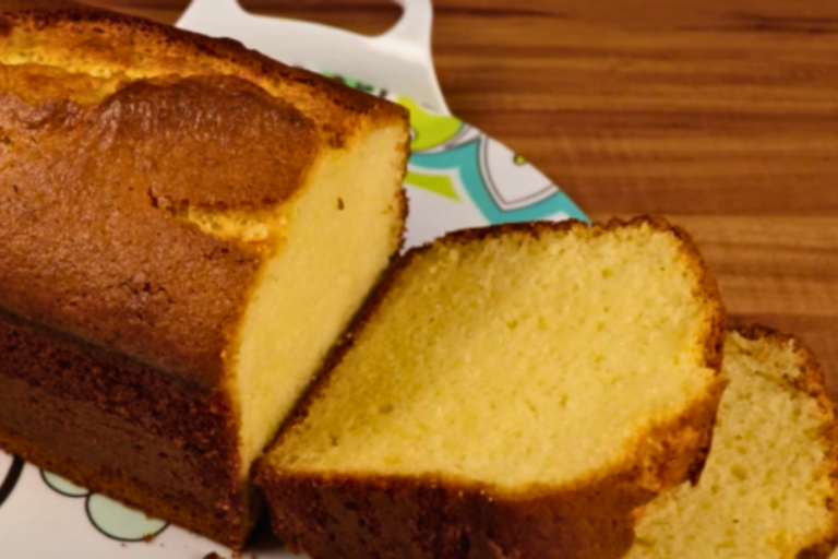 Bolo Simples tipo Pullman