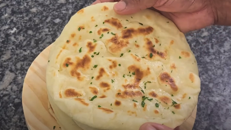 Pão Turco de Frigideira