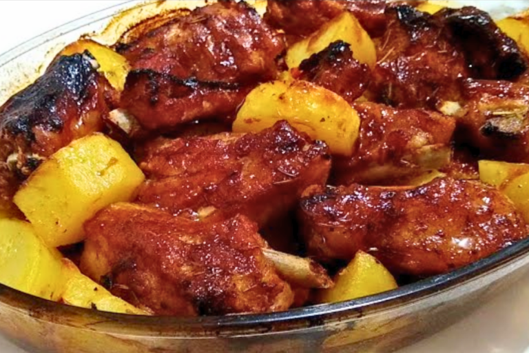 Costelinha de Porco no Forno