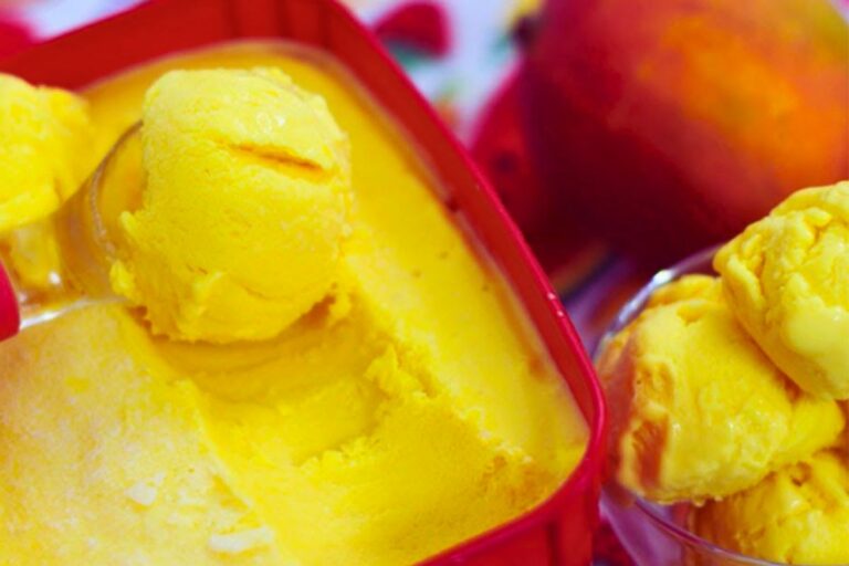Sorvete de Manga