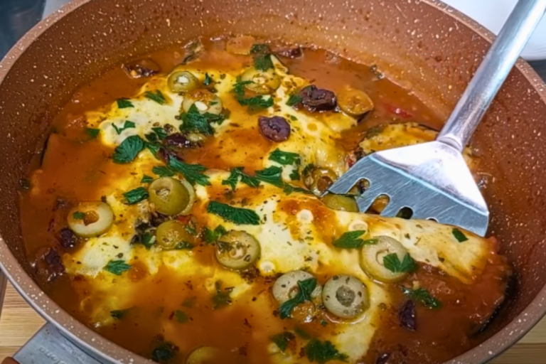 Lasanha de Berinjela na Frigideira