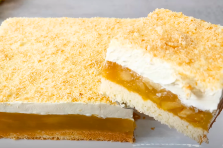 Torta de Maçã Cremosa