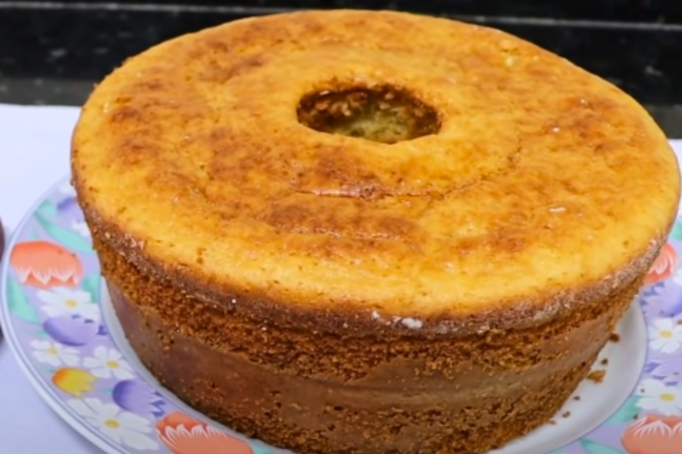Bolo de Batata Doce