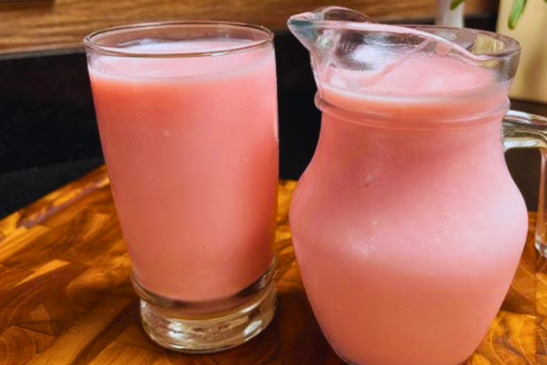 Iogurte Caseiro de Morango