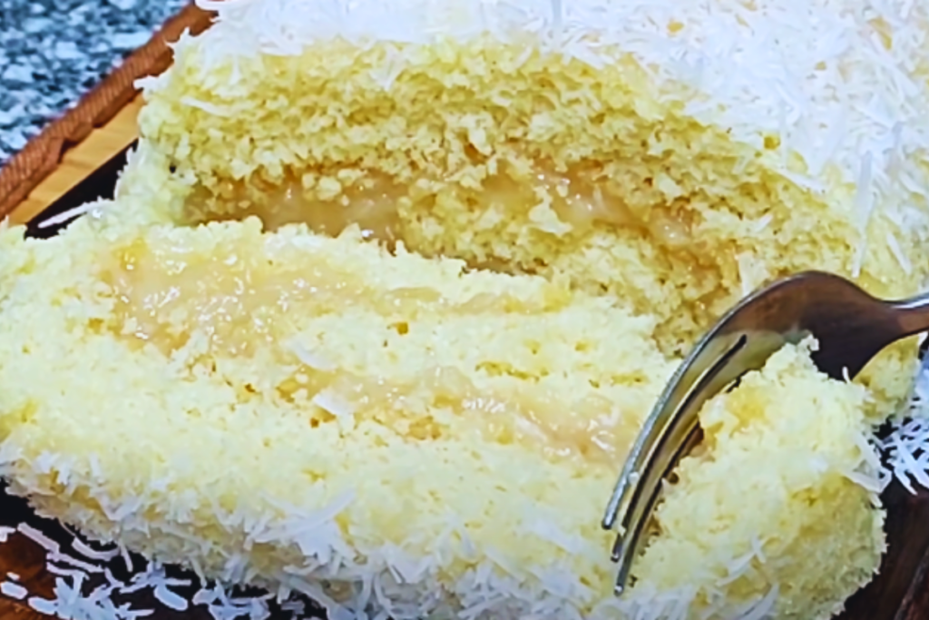 Rocambole de Coco