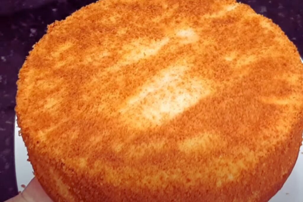 Bolo Pão de Ló Amanteigado