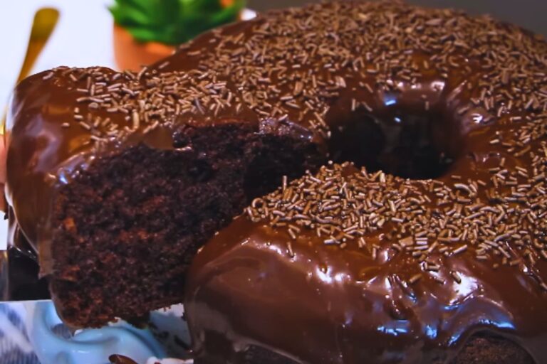 Bolo de Chocolate de Liquidificador