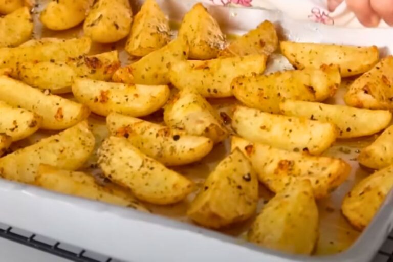 Batata Assada Crocante