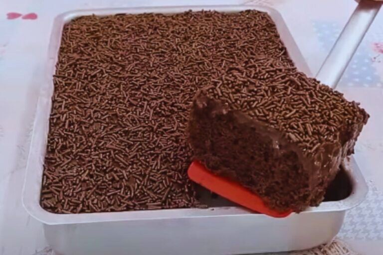 Receita de Bolo de Chocolate
