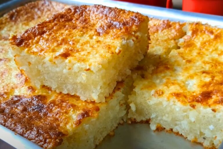 Bolo de Tapioca Granulada