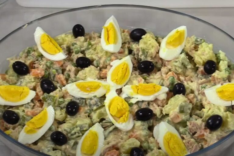 Receita de Salada Russa