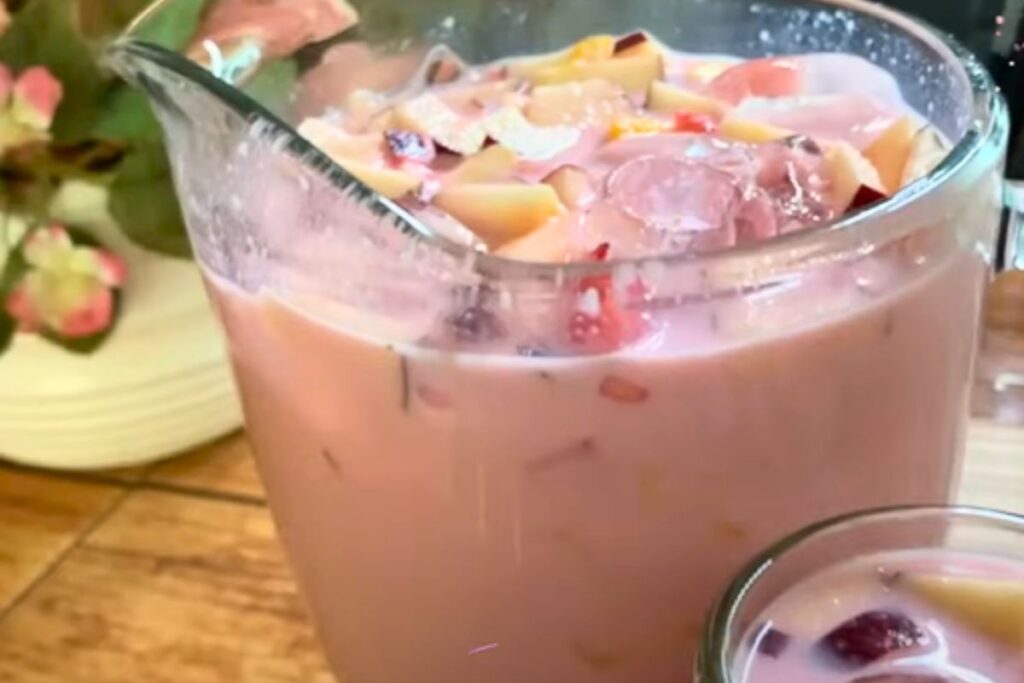 Água de Frutas Cremosa