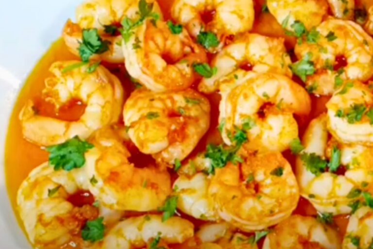 Camarão na Manteiga de Alho